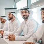 Arabic business team in the office